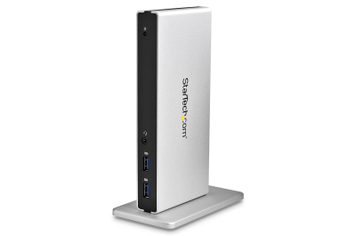 StarTech.com Dual-Monitor USB 3.0 Docking Station with DVI and Vertical Stand