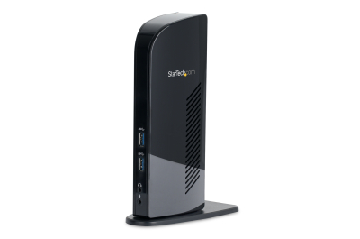 StarTech.com Dual Monitor USB 3.0 Docking Station with HDMI - DVI - 6 x USB Ports~Dual Monitor USB 3.0 Laptop Docking Station with HDMI & DVI/VGA, 6x USB-A Hub, GbE, Audio, Universal Type-A Dock - Windows/macOS/ChromeOS
