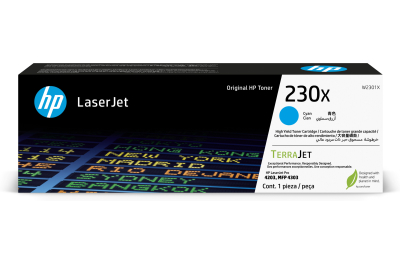 HP 230X Cyan Original LaserJet Toner Cartridge